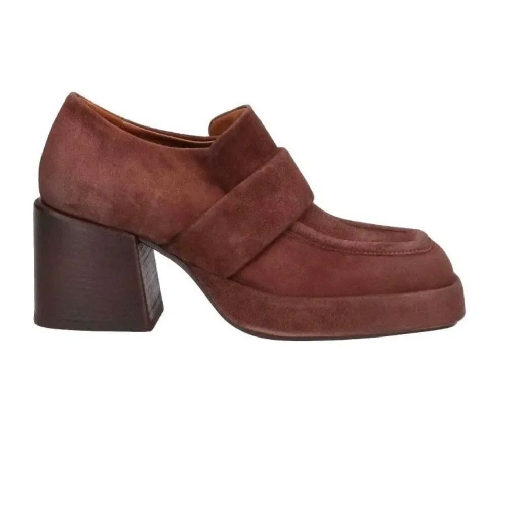Marsell NWB Square Toe Loafers Moccasins Shoes Size 39 9